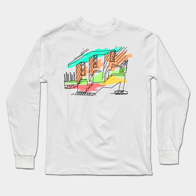 Sketch 4 Long Sleeve T-Shirt by Hariessy_Studio